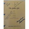 Image 1 : The Golden Girls cast signed pilot script