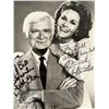 Image 1 : Barnaby Jones Buddy Ebsen and Lee Meriwether signed photo