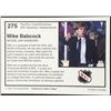 Image 2 : 1991-92 MIKE BABCOCK JUNIOR CARD