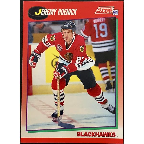 1991-92 SCORE JEREMY ROENICK (HOF)