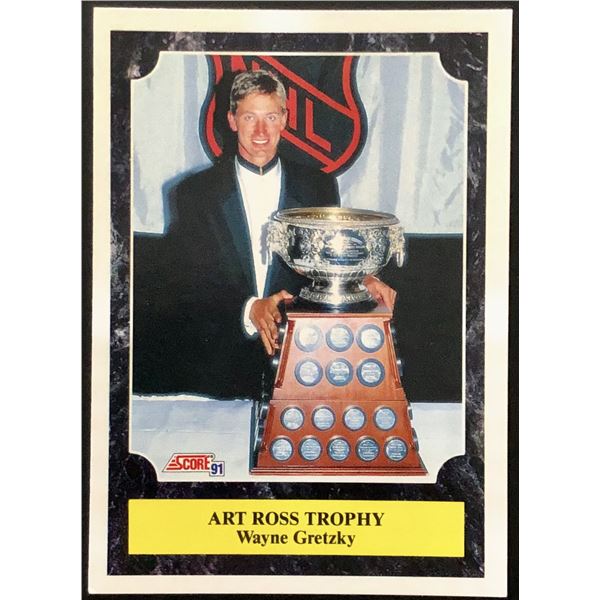 1991-92 SCORE WAYNE GRETZKY (HOF)