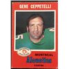Image 1 : 1971 O-PEE-CHEE CFL GENE CEPPETELLI