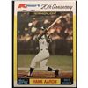 Image 1 : 1982 TOPPS HANK AARON (HOF)