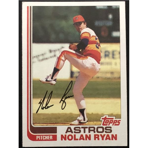 1982 TOPPS NOLAN RYAN (HOF)