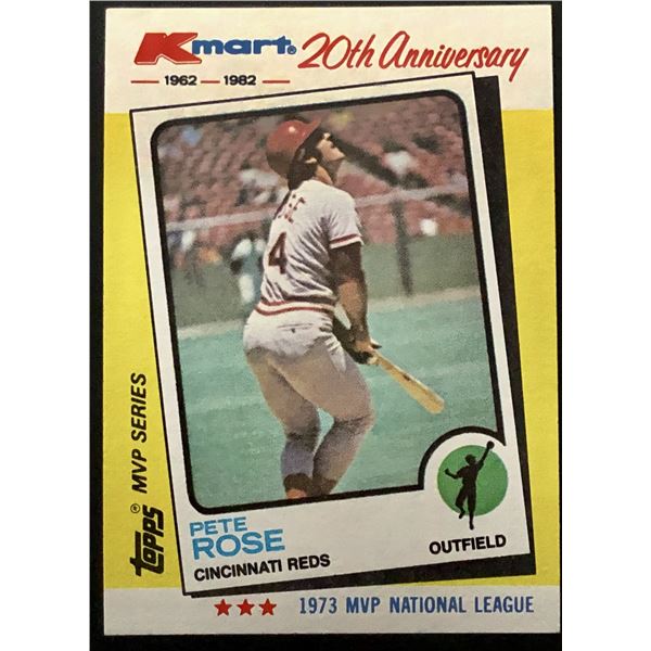 1982 TOPPS PETE ROSE