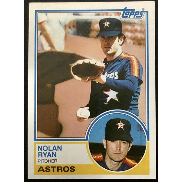 1983 TOPPS NOLAN RYAN (HOF)