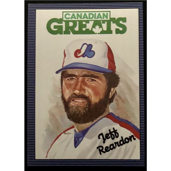 1986 LEAF JEFF REARDON