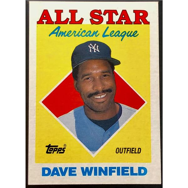 1988 TOPPS DAVE WINFIELD (HOF)