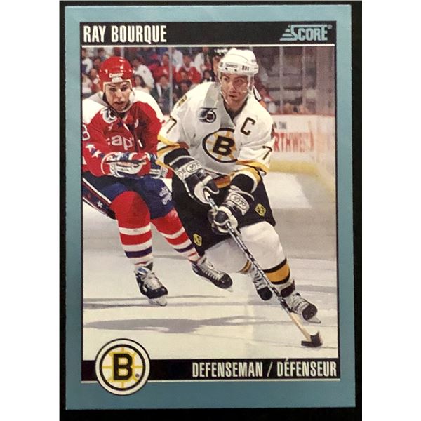 1992-93 SCORE RAY BOURQUE (HOF)