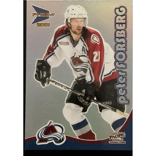 2000-01 PACIFIC PRISM PETER FORSBERG (HOF)