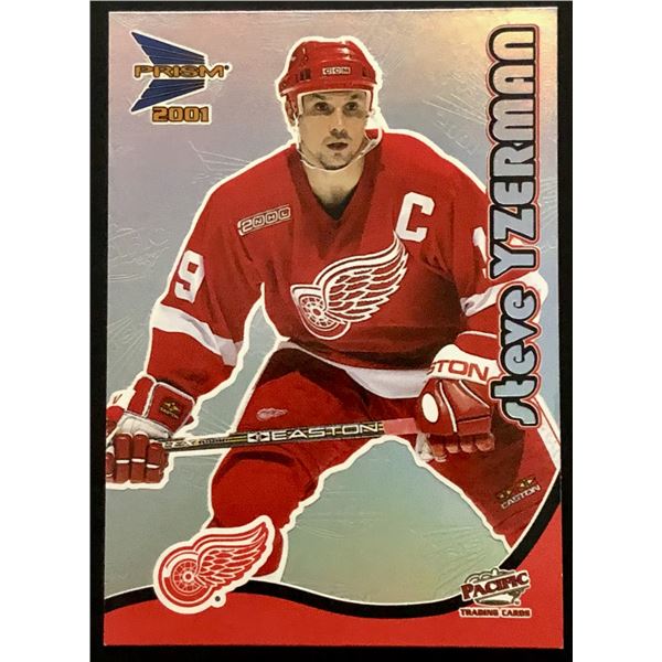 2000-01 PACIFIC PRISM STEVE YZERMAN (HOF)