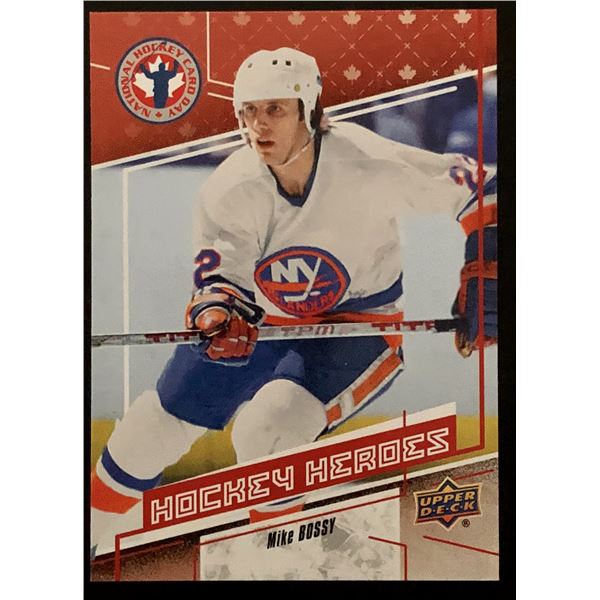 2017 UPPER DECK HOCKEY DAY MIKE BOSSY (HOF)