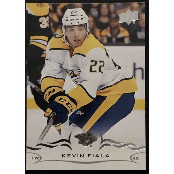 2018-19 UPPER DECK KEVIN FIALA