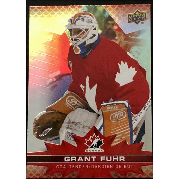 2021-22 UPPER DECK GRANT FUHR (HOF)