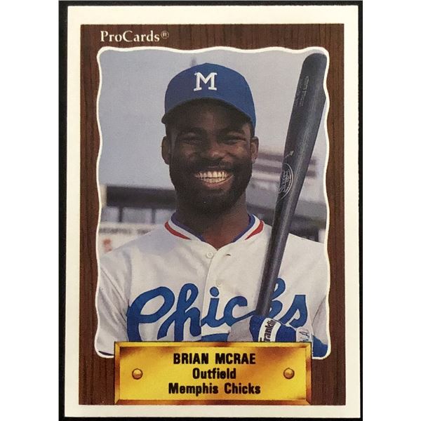 1990 PROCARDS BRIAN McRAE ROOKIE CARD
