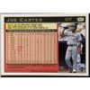 Image 2 : 1997 TOPPS JOE CARTER