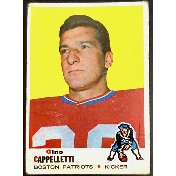 1969 TOPPS GINO CAPPELLETTI
