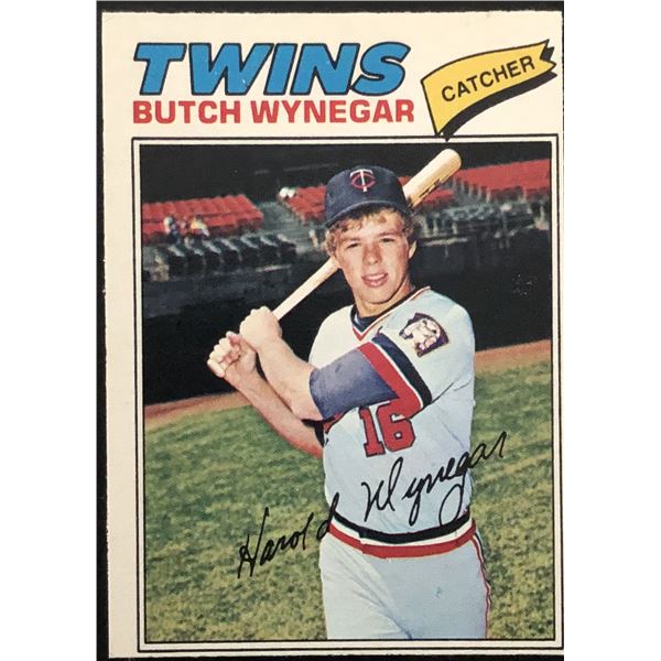 1977 O-PEE-CHEE BUTCH WYNEGAR ROOKIE CARD