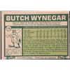 Image 2 : 1977 O-PEE-CHEE BUTCH WYNEGAR ROOKIE CARD