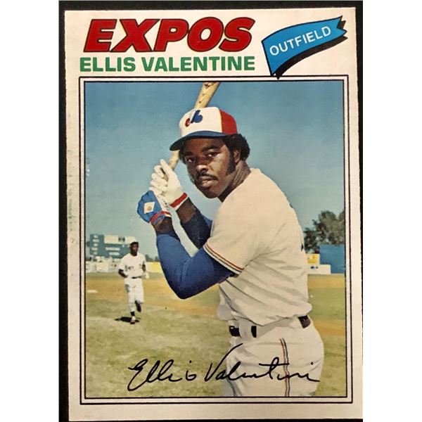 1977 O-PEE-CHEE ELLIS VALENTINE