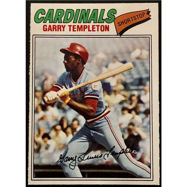 1977 O-PEE-CHEE GARRY TEMPLETON ROOKIE CARD