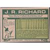 Image 2 : 1977 O-PEE-CHEE J.R. RICHARD
