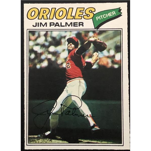 1977 O-PEE-CHEE JIM PALMER (HOF)
