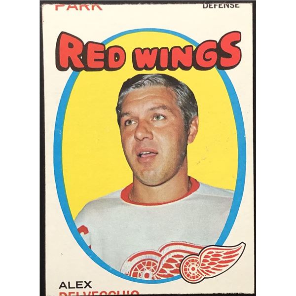 1971-72 TOPPS ALEX DELVECCHIO (HOF)