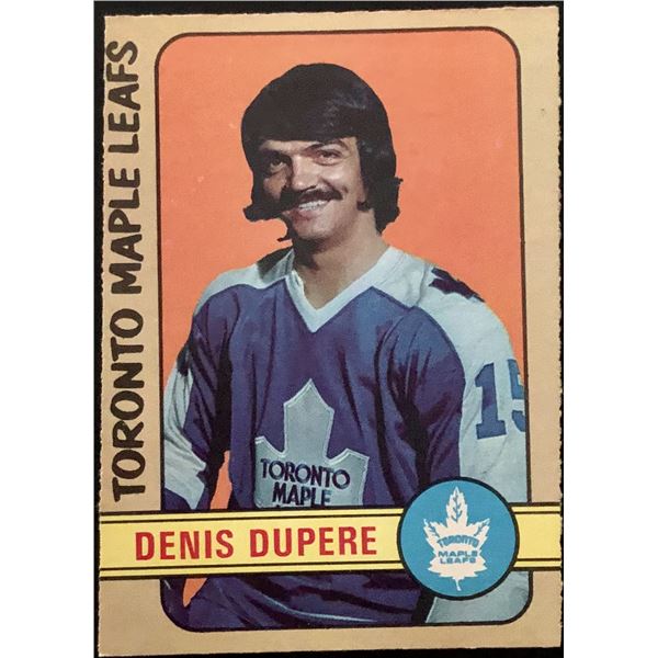1972-73 O-PEE-CHEE DENIS DUPERE ROOKIE CARD