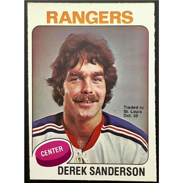 1975-76 O-PEE-CHEE DEREK SANDERSON