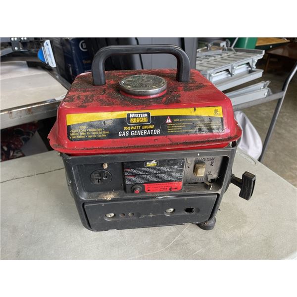 WESTERN RUGGED 950W PORTABLE GENERATER