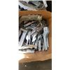 Image 2 : ASSORTED NEW JOISTY HANGERS, TOOL BOX AND BOX WITH ELECTRICAL MOUNTS