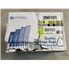 Image 1 : CASE OF BLACK GARBAGE BAGS, 26" X 36", 250PCS