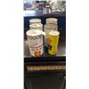Image 1 : 5 FULL CANS OF SHELL OIL AND 1 ENGINE TREATMENT