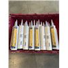 Image 1 : 50 NEW TREMPRO JS-773 SYNTHETIC BUTYL SEALANT, WORKS WITH STEEL ALUMINUM, AND FIBERGLASS