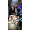 Image 2 : 3 BOXES AND TOTE OF VARIOUS ESTATE ITEMS