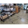 Image 1 : ROLLING AND FOLDING CLOTHES RACK