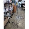 Image 2 : ROLLING AND FOLDING CLOTHES RACK