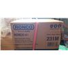 Image 1 : CASE OF RONCO VINYL GLOVES, SIZE MEDIUM