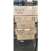 Image 1 : VIVO PNEUMATIC ARM SINGLE MONITOR DESK MOUNT AND VIVO SINGLE MONITOR AND LAPTOP EXTRA TALL DESK MOUN