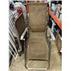 Image 1 : TWO FOLDING PATIO LOUNGERS