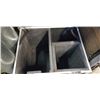 Image 2 : ROLLING HARD LOCKABLE HARD CASE, 30 INCH X 24 INCH 29 INCH TALL, AND RUBBERMAID GARBAGE CAN