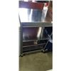 Image 1 : ROLLING STAINLESS CART