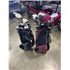Image 1 : TWO BAGS OF KIDS GOLF CLUBS