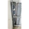 Image 2 : 4 METAL 48 INCH X 24 SHELVES, AND 5FT HIGH X 18 INCH SHELVING UNIT