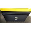 Image 2 : STACK OF 4 LARGE TOTES WITH LIDS