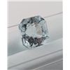 Image 1 : CERTIFIED 6.18CT AQUAMARINE GEMSTONE, $6610 APPRAISAL