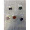 Image 1 : VARIOUS SEMI PREVIOUS STONES - AVENTURINE, CARNELIAN, ROSE QUARTZ, AMETHYST, AND COFFEE OBSIDIAN