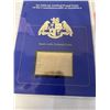 Image 2 : 2 RARE 23 KARAT GOLD LTD EDITION POSTAL STAMPS FROM DOMINICA - "FIRST FLIGHTS"