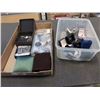 Image 1 : BIN AND BOX OF RINGS BROACHES, WATCHES AND MORE